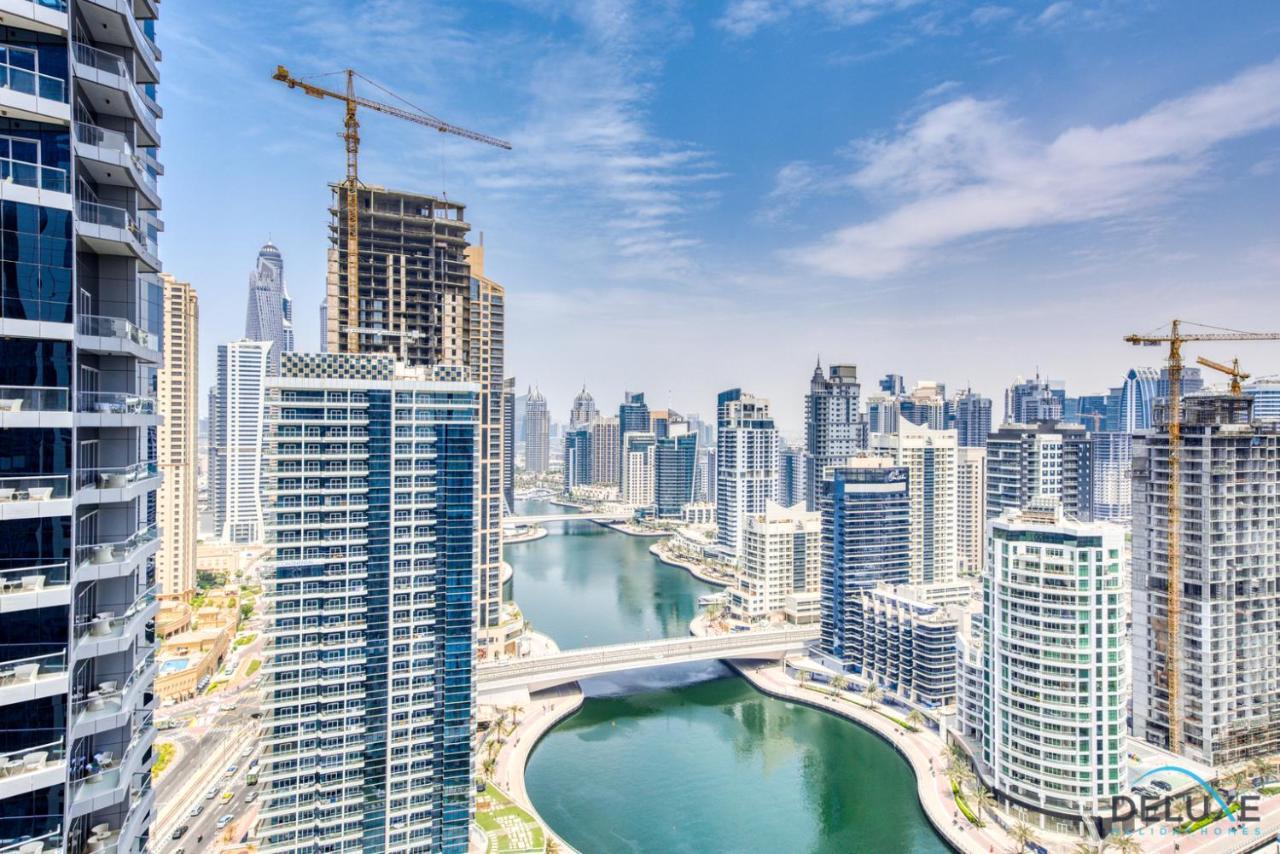Overlooking Marina Canal 1Br Close To Mall, Promenade & Beach, Bay Central 1, Dubai Marina By Deluxe Holiday Homes Esterno foto